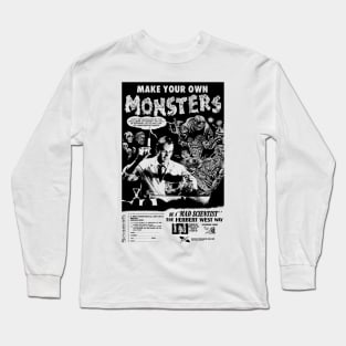 Herbert West: Grow Live Monsters Long Sleeve T-Shirt